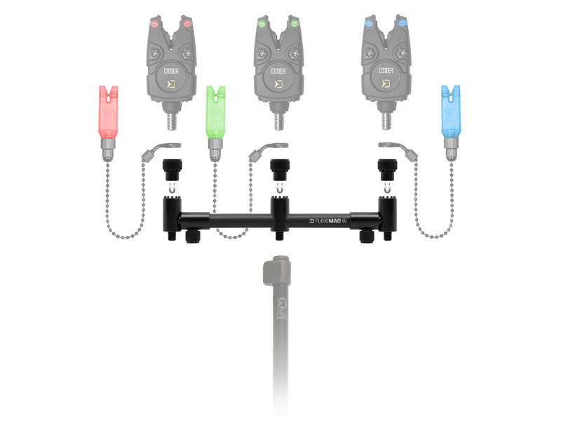 DELPHIN Roztahovací hrazda na pruty FlexiMAG BUZZ XL 25-35cm