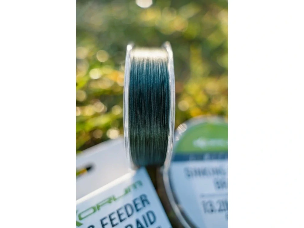 KORUM Pletená šňůra Limitless Sinking Feeder Braid 300m 0,14mm