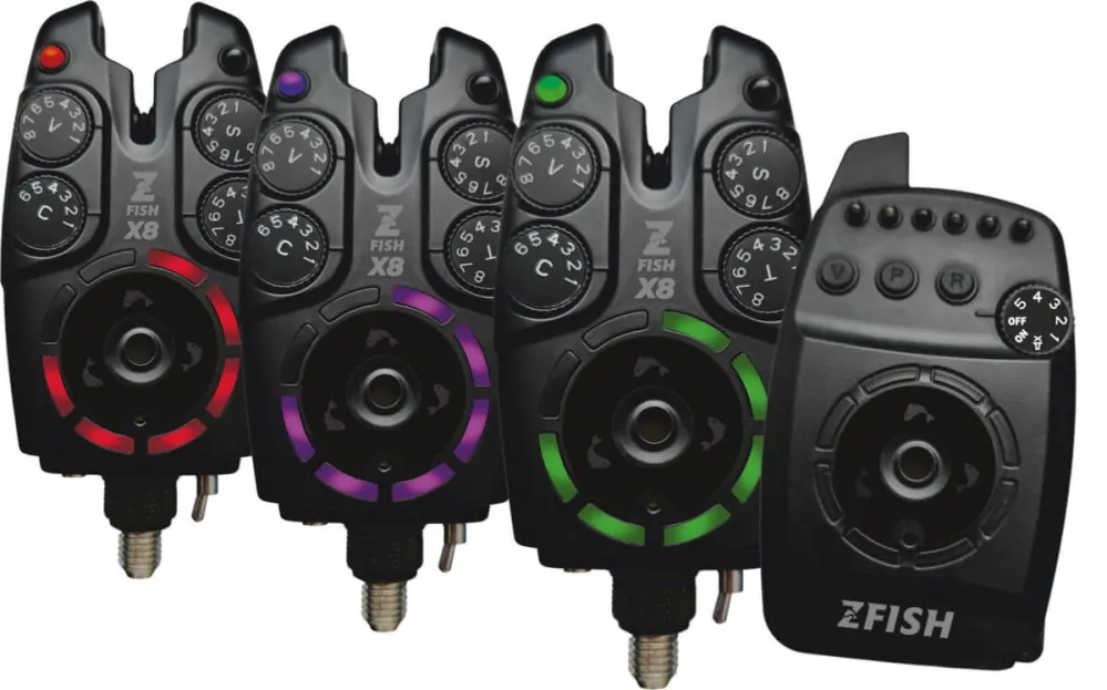 ZFISH Sada hlásičů Bite Alarm Set ZX8 PRO 4+1