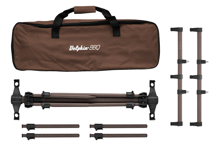 DELPHIN Stojan na pruty Rodpod BBQ