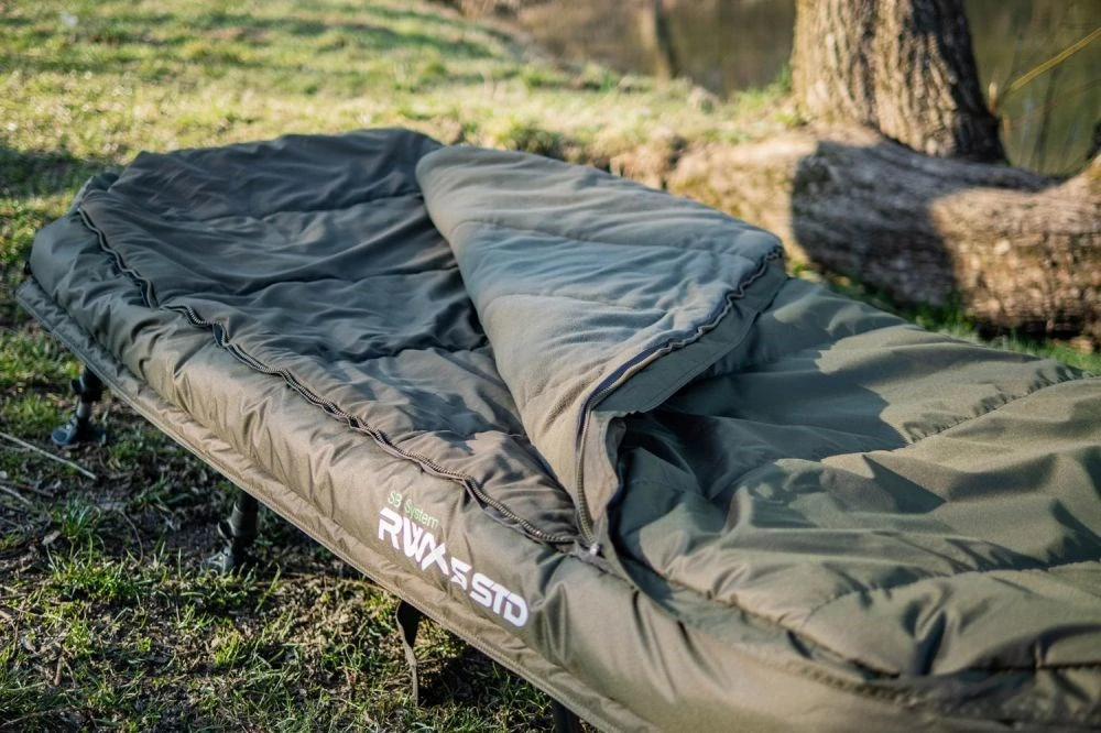 GIANTS FISHING Lehátko + spací pytel Bedchair/Sleeping Bag System RWX 5 STD