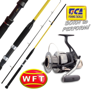 WFT Prut Never Crack Big Fish 240cm 150-700g 2-díl + TICA Naviják Cybernetic GG100