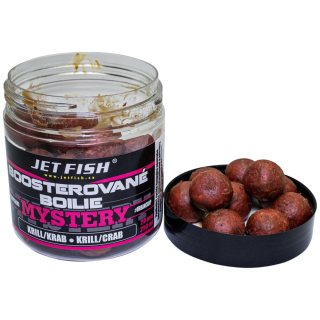 JET FISH Boosterované boilie Mystery Krill Krab 250ml 24mm