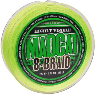 MADCAT Pletená šňůra 8-Braid 270m 0,35mm 29,5kg