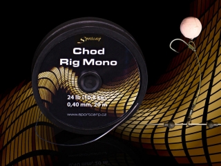 SPORTCARP Tuhý návazcový materiál Chod Rig Mono 20m 0,40mm