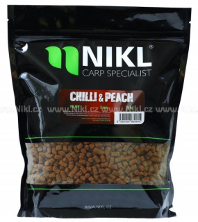 NIKL Pelety Chilli & Peach 18mm 1kg
