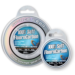 SAVAGE GEAR Soft Fluorocarbon 50m 0,33mm