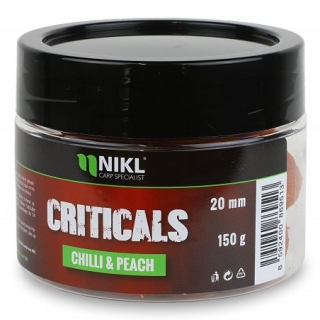 NIKL Criticals boilie Chilli & Peach 150g 24mm