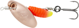 SAVAGE GEAR Třpytka Grub Spinner Copper Red Yellow #1 3,8g