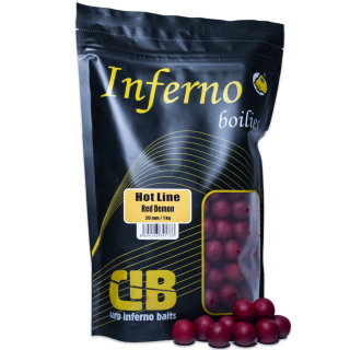 CARP INFERNO Boilies Hot Line Red Demon 1kg 24mm