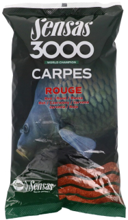 SENSAS Krmítková směs 3000 Classic Carpes Rouge 1kg