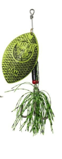 MADCAT Třpytka Big Blade Spinner Fluo Green 55g