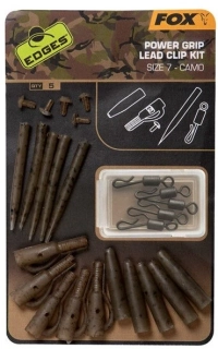 FOX Závěs na zátěž Edges Camo Power Grip Lead Clip Kit #7