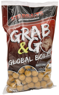STARBAITS Boilies Global Grab&Go Sweetcorn 1kg 20mm