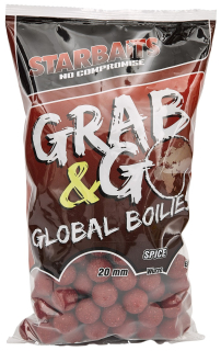 STARBAITS Boilies Global Grab&Go Spice 1kg 20mm