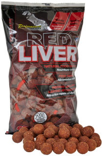 STARBAITS Boilies Red Liver 800g 20mm