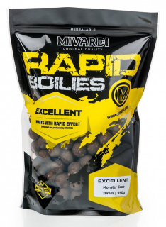 MIVARDI Boilies Rapid Excellent Monster Crab 950g 20mm