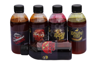 BLACK CARP Booster Kořeněný losos 250ml