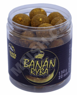 BLACK CARP Wafters Banán Ryba 130g 20mm