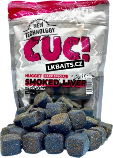 LK BAITS CUC! Nugget Carp Smoked Liver 1kg 17mm
