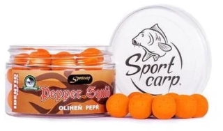 SPORTCARP Plovoucí boilies Identic Pepper Squid 15mm
