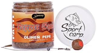 SPORTCARP Obalovací pasta Boilies Paste Pepper Squid