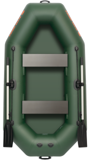 KOLIBRI Nafukovací člun K-240-T zelený lamelová podlaha + ZDARMA držák motoru