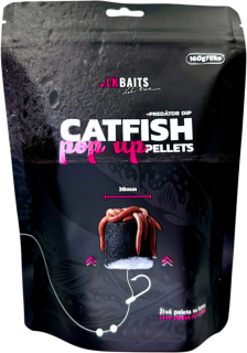LK BAITS Pop Up pelety v dipu Sumec speciál 160g 38mm