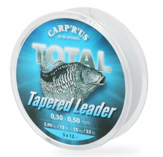 CARP´R´US Ujímaný vlasec Total Tapered Line 0,30 - 0,50mm