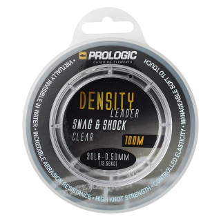 PROLOGIC Šokový vlasec Density Snag & Shock Leader 100m 0,50mm 13,6kg Clear