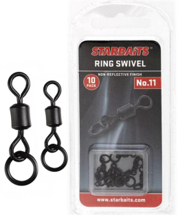 STARBAITS Obratlík s kroužkem Ring Swivel 10ks #8