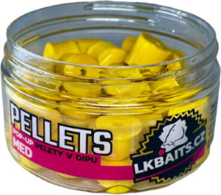LK BAITS Pop-up pelety v dipu Med 40g 12mm