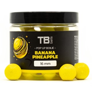 TB BAITS Plovoucí boilie Pop-Up Banana Pineapple + NHDC 65g 12mm