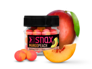 DELPHIN Nástraha D SNAX POP Mango Broskev 10mm 20g