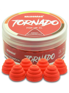 HALDORADO Tornado Pop Up XL Sladká jahoda 30gr 15mm