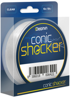 DELPHIN Kónický šokový vlasec Conic SHOCKER 6x13m 0,30-0,60mm