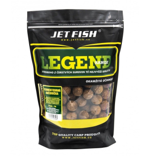JET FISH Boilie Legend Range Fermentovaná Ančovička 1kg 20mm