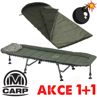 MIVARDI Lehátko CamoCODE Express 6 + spací pytel Easy
