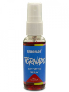 HALDORADO Tornado Activator Spray Sladká jahoda 30ml