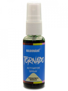 HALDORADO Tornado Activator Spray Česnek Mandle 30ml