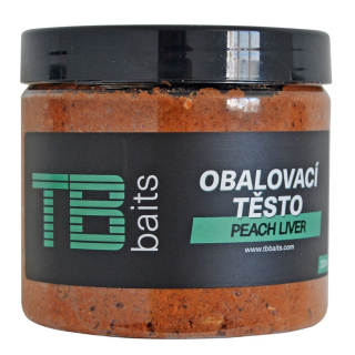 TB BAITS Obalovací pasta Peach Liver 200ml