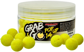 STARBAITS Plovoucí boilies Pop-up G&G Global Banana Cream 20g 14mm