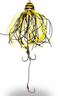 BLACK CAT Chobotnička Battle Teaser Silent Žluto černá 100g