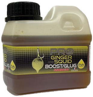 AKCE STARBAITS Booster Pro Ginger Squid 500ml