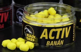 BLACK CARP Balanced Activ Banán 50g 10mm