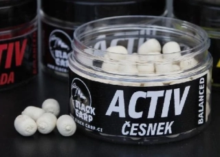 BLACK CARP Balanced Activ Česnek 50g 10mm