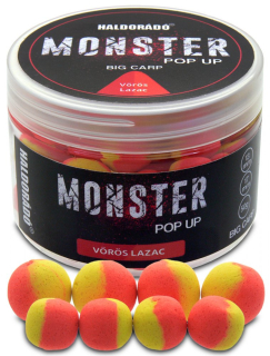 HALDORADO Monster Pop Up Big Carp Červený losos 13,17mm 50g