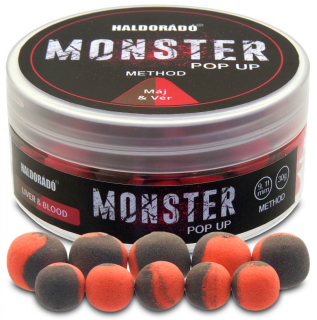 HALDORADO Monster Pop Up Method Játra Krev 9,11mm 30g
