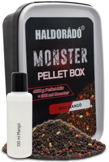 HALDORADO Monster Pellet Box Hot Mango 400g