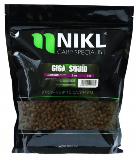 NIKL Pelety Giga Squid 1kg 3mm